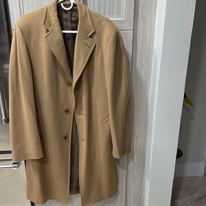 Canali Tan over Coat Timeless Professional Outerwear